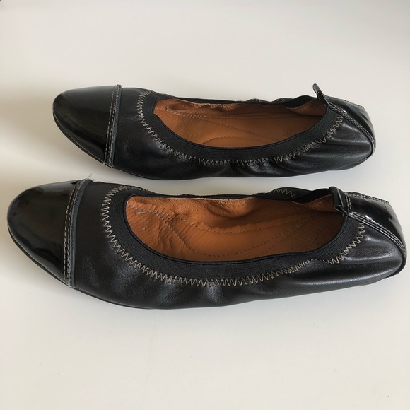 Geox Ballerina Flats Black Size 8 - Picture 2 of 8